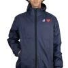 Comme Des Garçons Play K-WAY Hoodie Full Zip - Navy