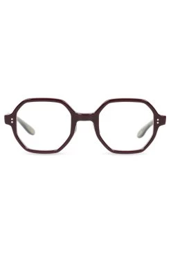 GC-003-08 - Solid Burgundy × Clear Olive