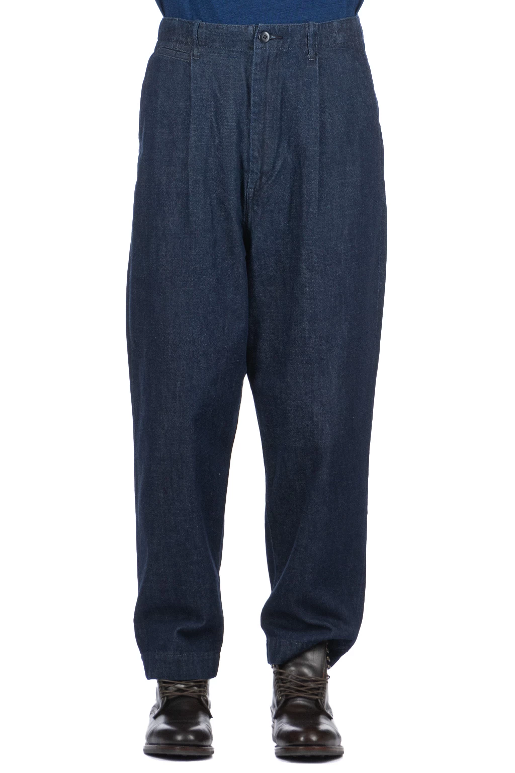 11.5oz Denim High Waist NIME Pants - One Wash - Image 2