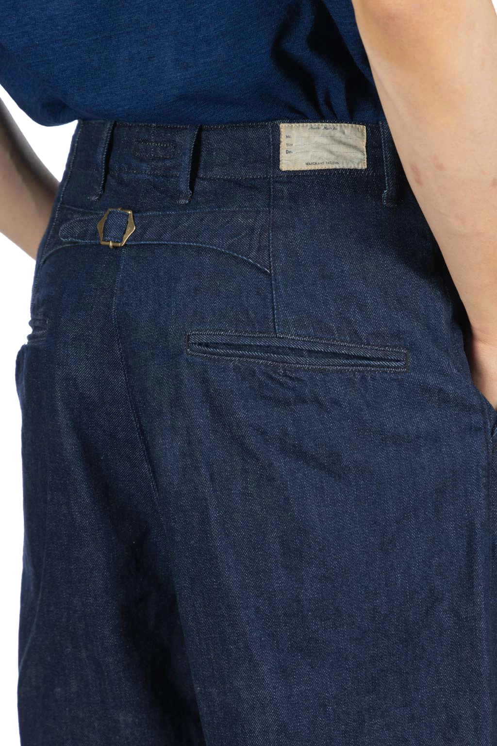 11.5oz Denim High Waist NIME Pants - One Wash - Image 6