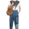 11.5oz Denim MINING Damaged High Waisted DAKOTA Pants