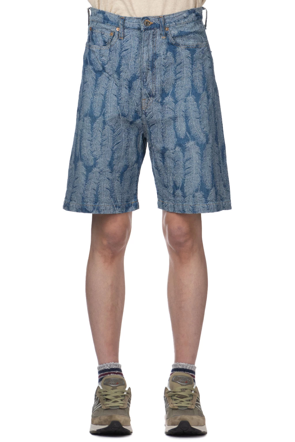 12oz MAGPIE Denim 5P Shorts - Light - Image 2