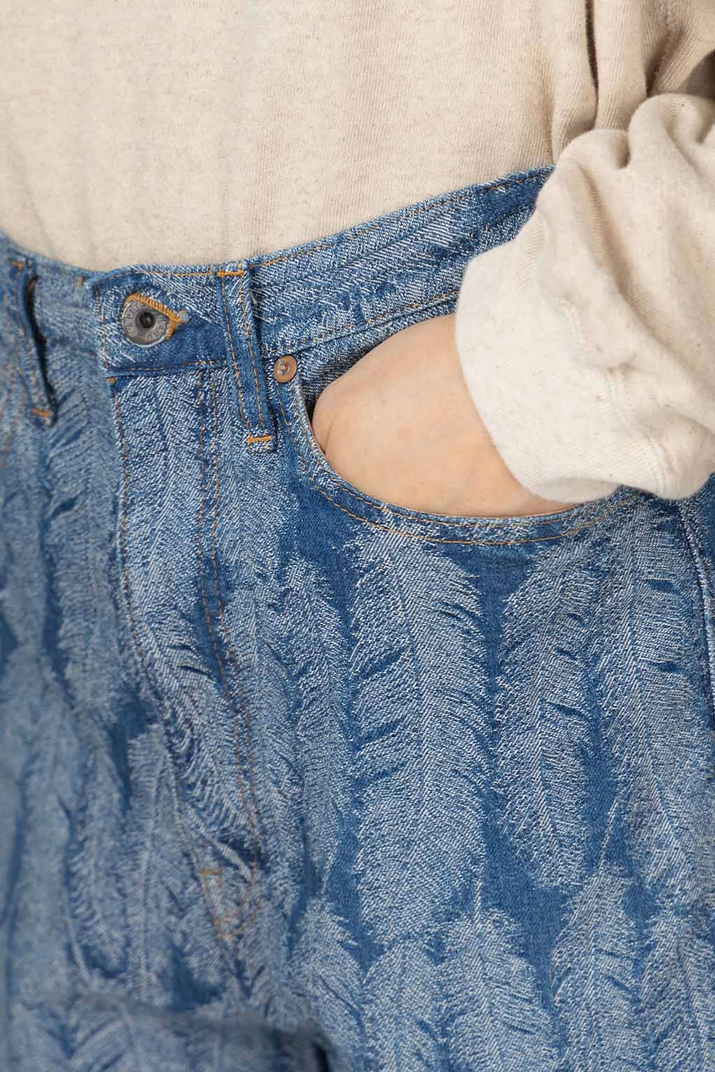 12oz MAGPIE Denim 5P Shorts - Light - Image 5