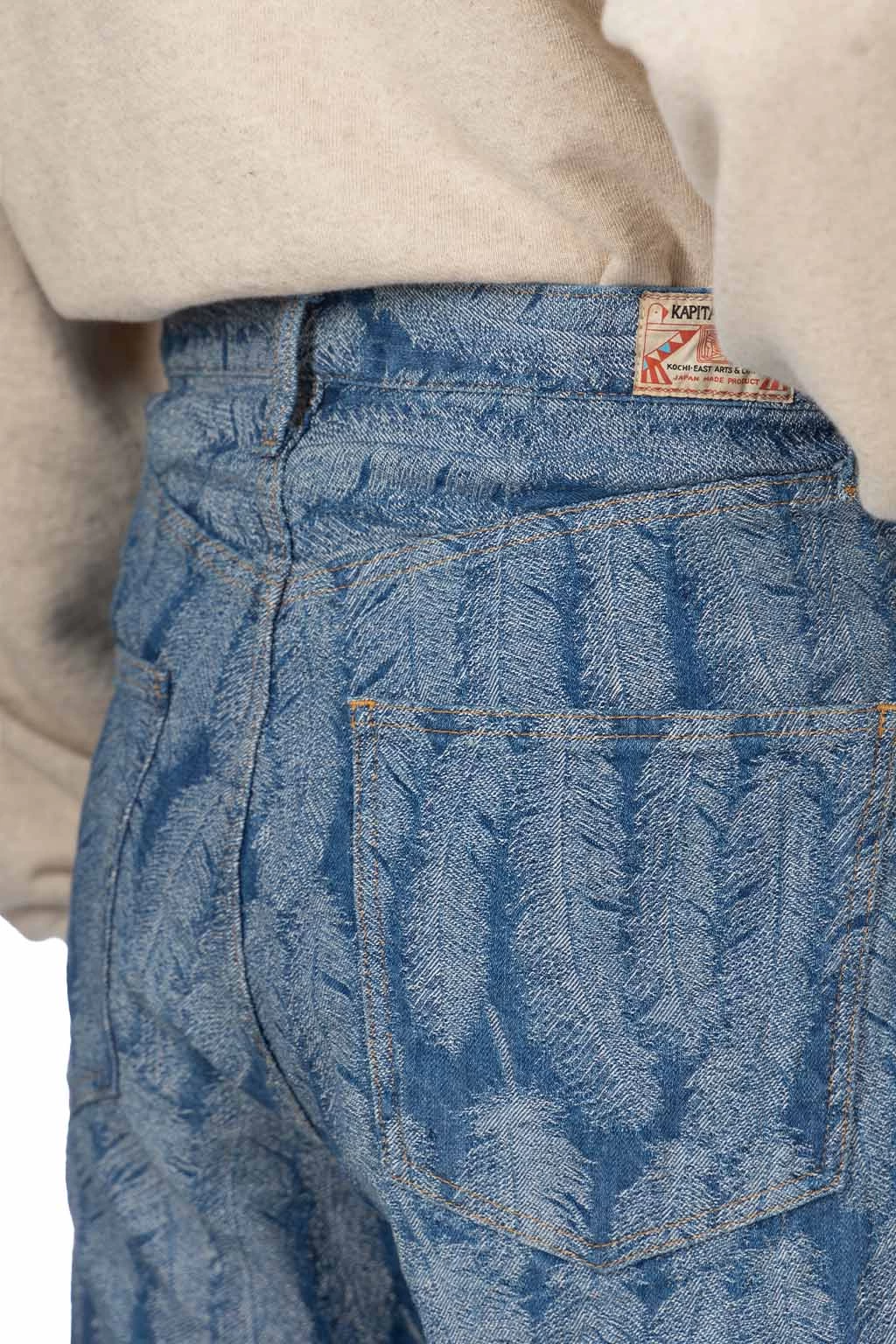 12oz MAGPIE Denim 5P Shorts - Light - Image 7