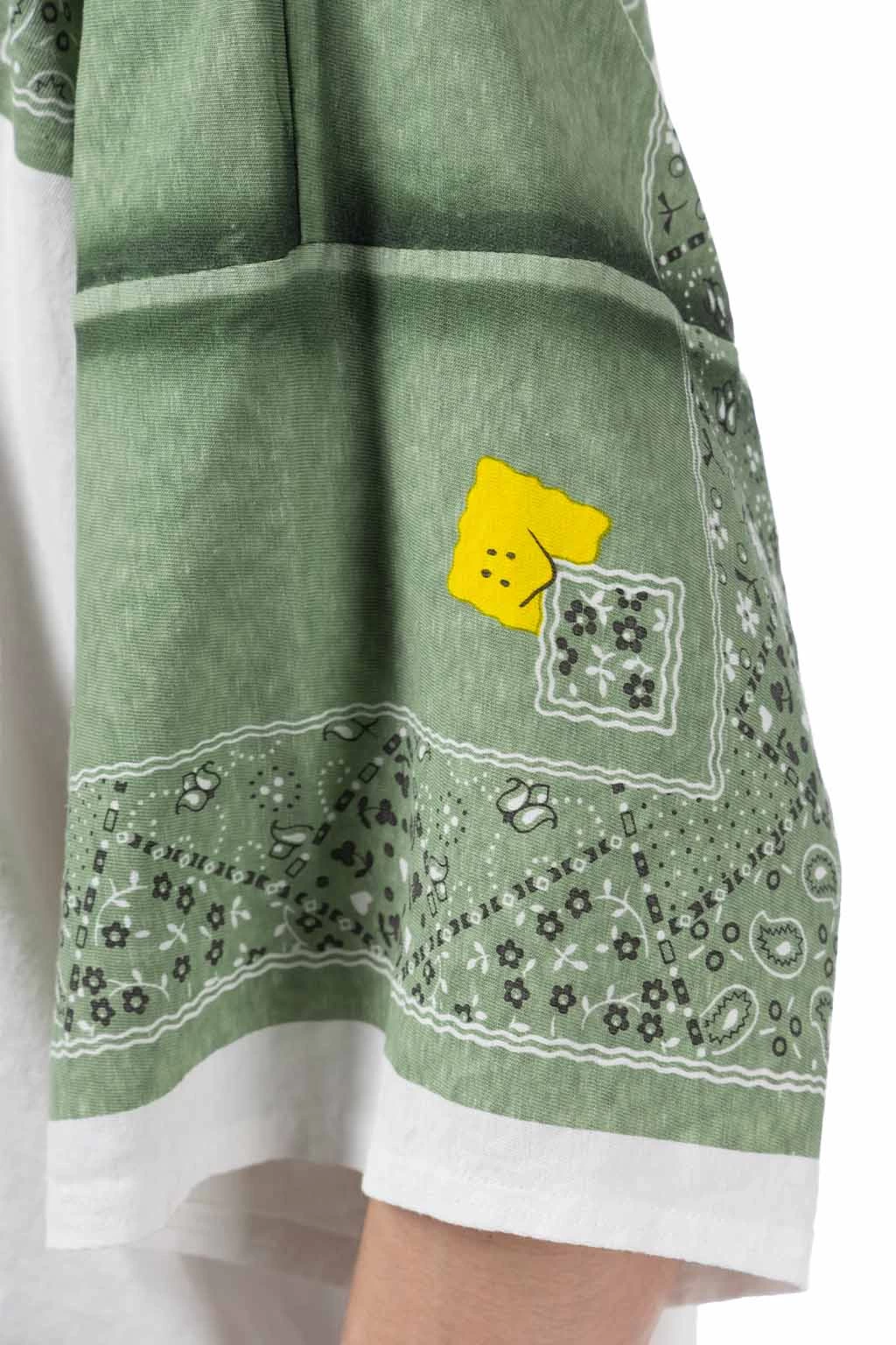 18.5/-Jersey Bandana HUGE T (PECKISH RAINBOWY) - Green - Image 6