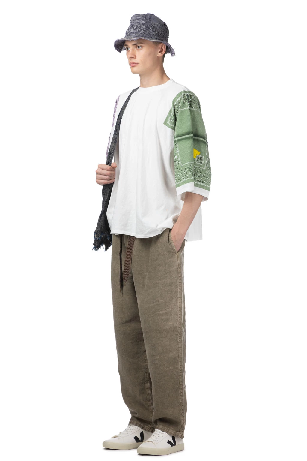 18.5/-Jersey Bandana HUGE T (PECKISH RAINBOWY) - Green - Image 8