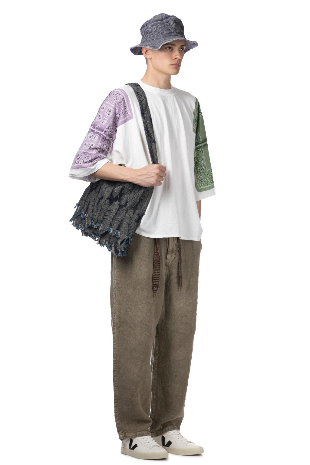 18.5/-Jersey Bandana HUGE T (PECKISH RAINBOWY) - Green - Image 9