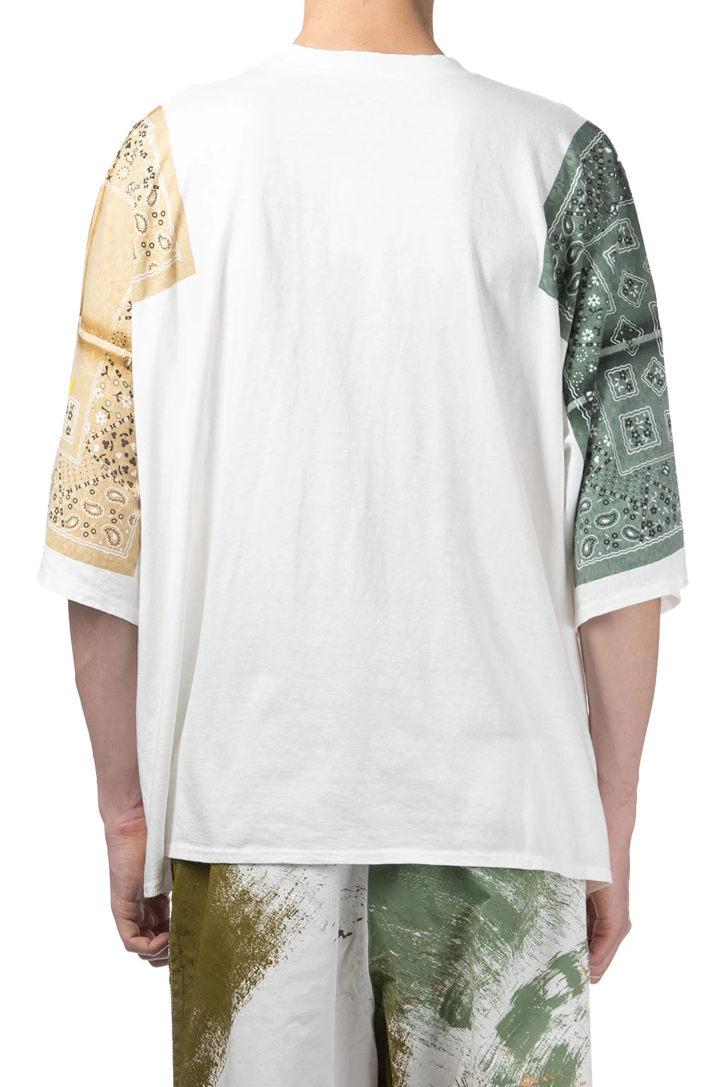 18.5/-Jersey Bandana HUGE T (PECKISH RAINBOWY) - Sand Beige - Image 4