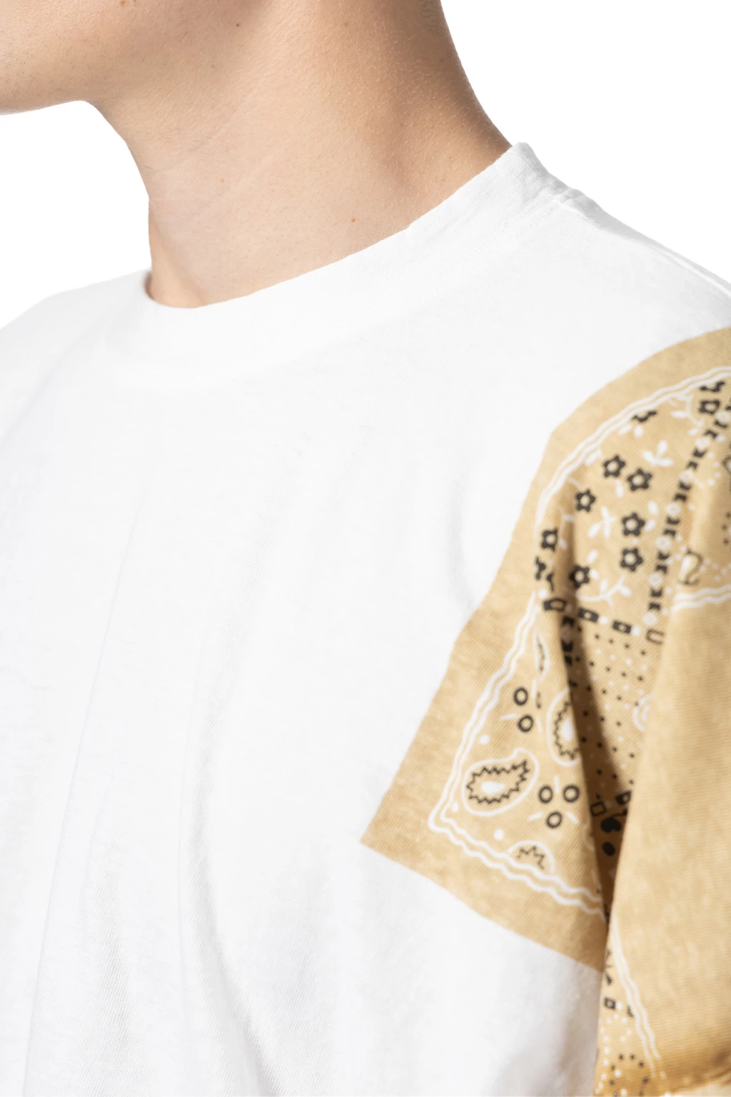 18.5/-Jersey Bandana HUGE T (PECKISH RAINBOWY) - Sand Beige - Image 5