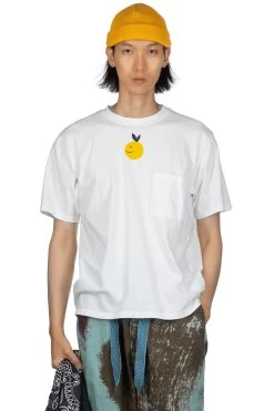 20/-Jersey Crew Pocket T (CONEYBOWY) - White