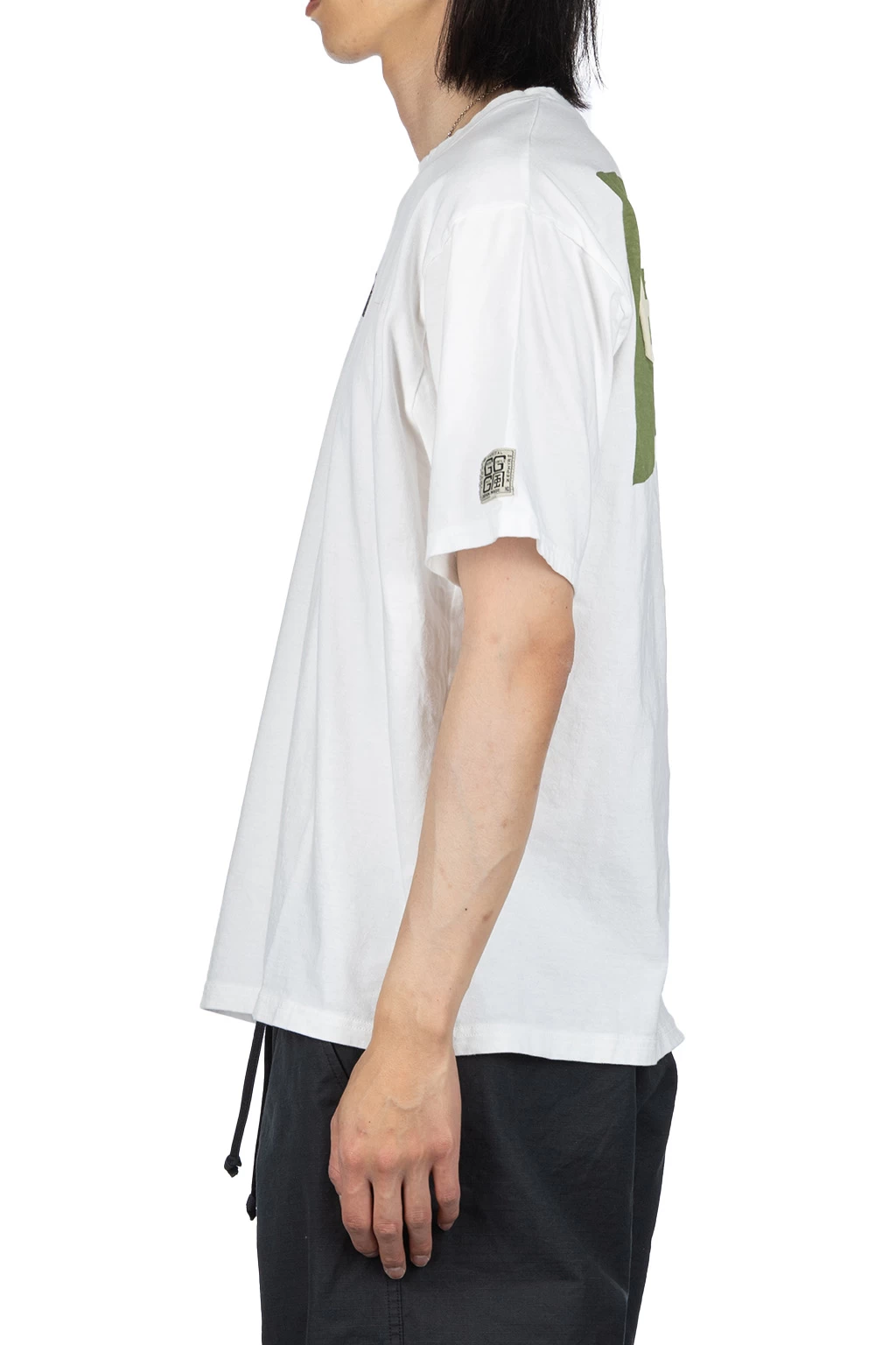 20/-Jersey Crew T (CONIFER & G.G.G.) - White - Image 3