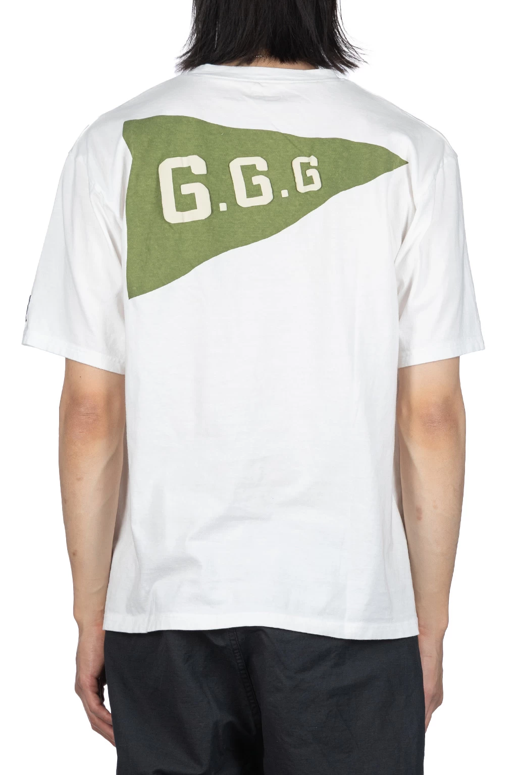 20/-Jersey Crew T (CONIFER & G.G.G.) - White - Image 4