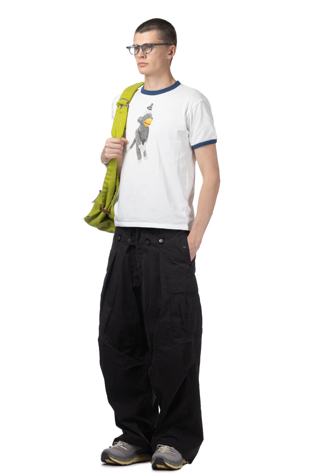 20/-Jersey RINGER T (NENEPIPPI) - White - Image 6