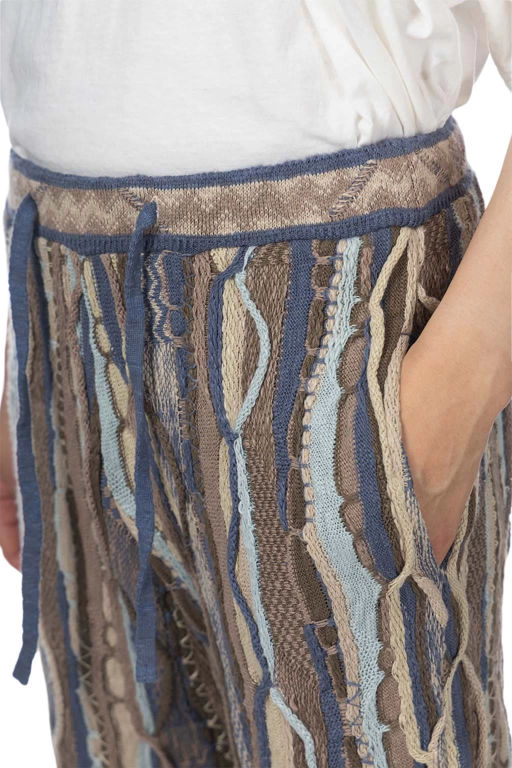 7G Knit GAUDY SWT Pants - Navy - Image 5