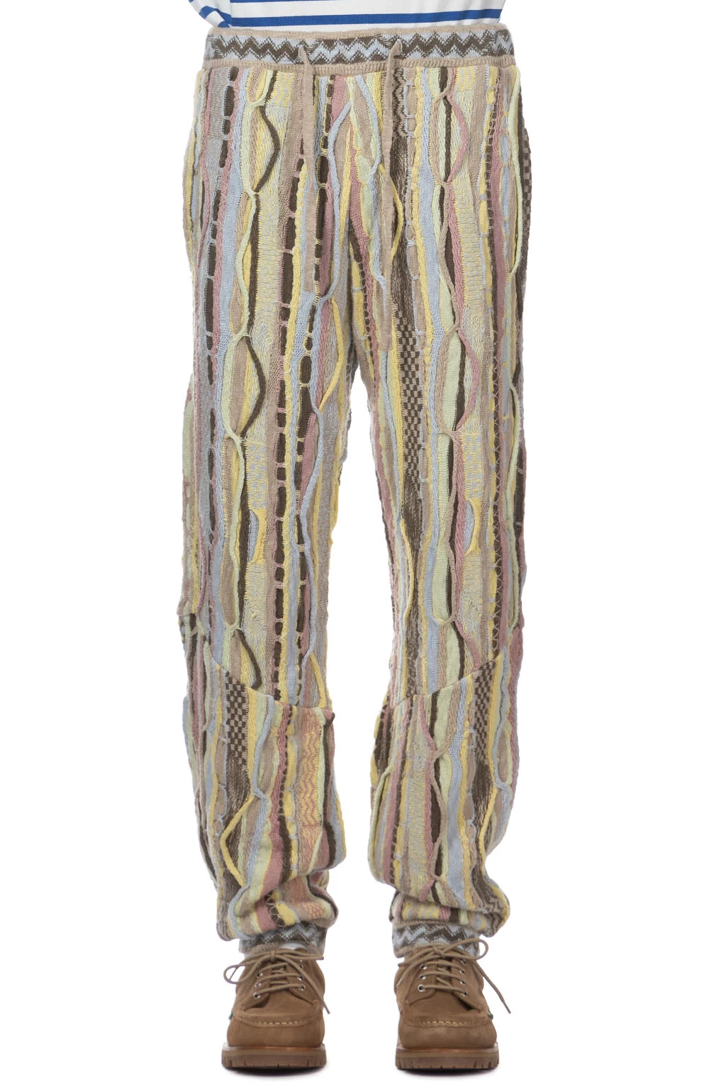 7G Knit GAUDY SWT Pants - Yellow - Image 2