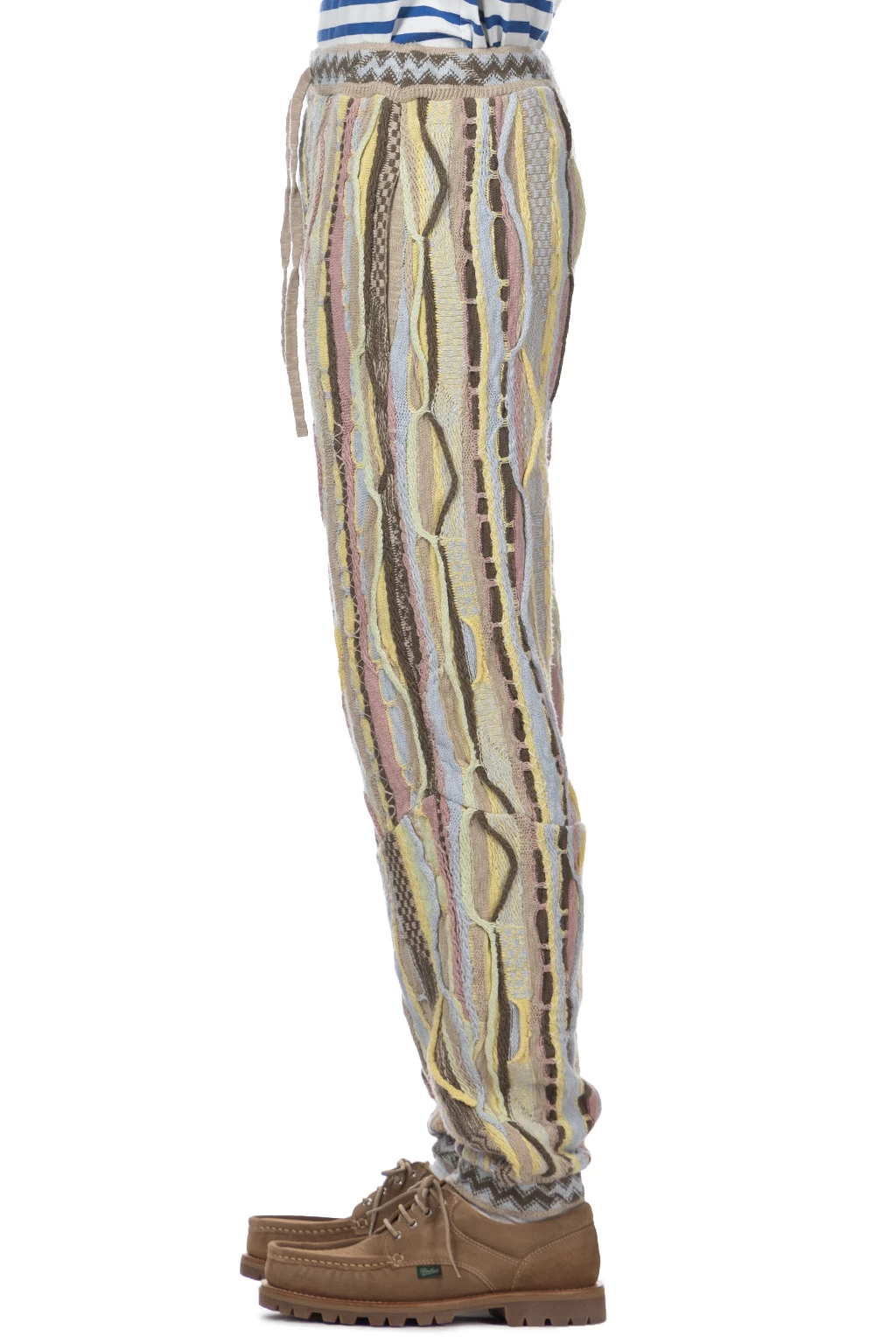 7G Knit GAUDY SWT Pants - Yellow - Image 3