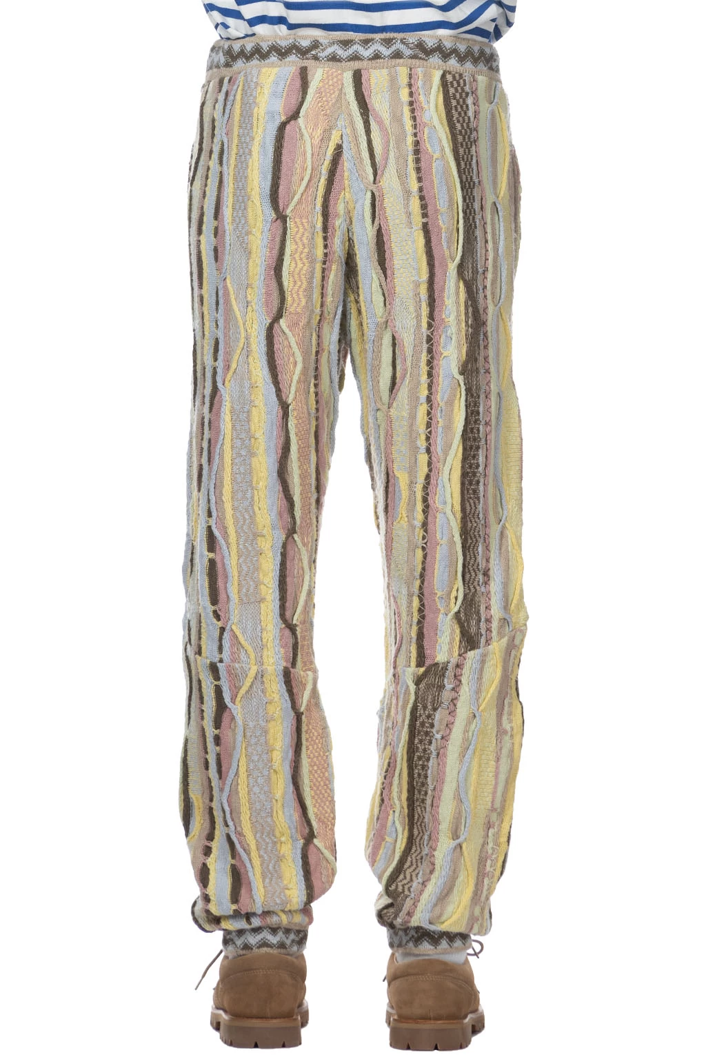 7G Knit GAUDY SWT Pants - Yellow - Image 4