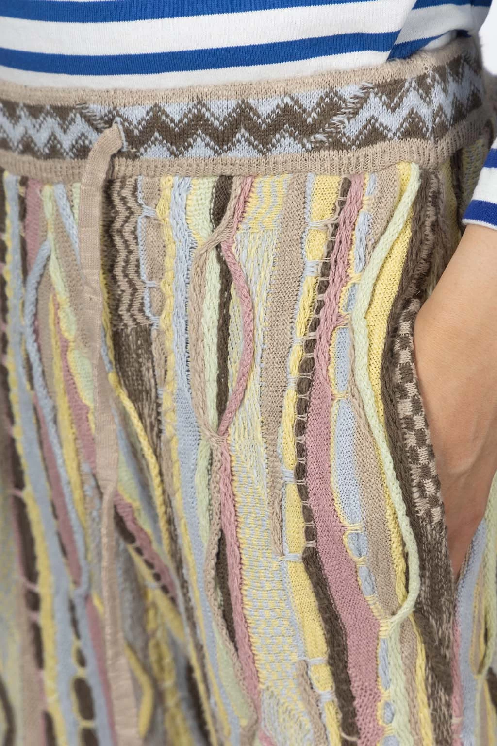 7G Knit GAUDY SWT Pants - Yellow - Image 5