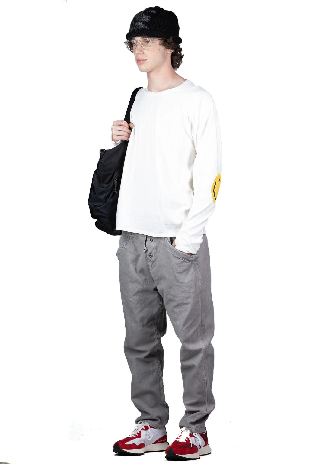 Canvas SAROUEL NOUVELLE Pants - Grey - Image 6