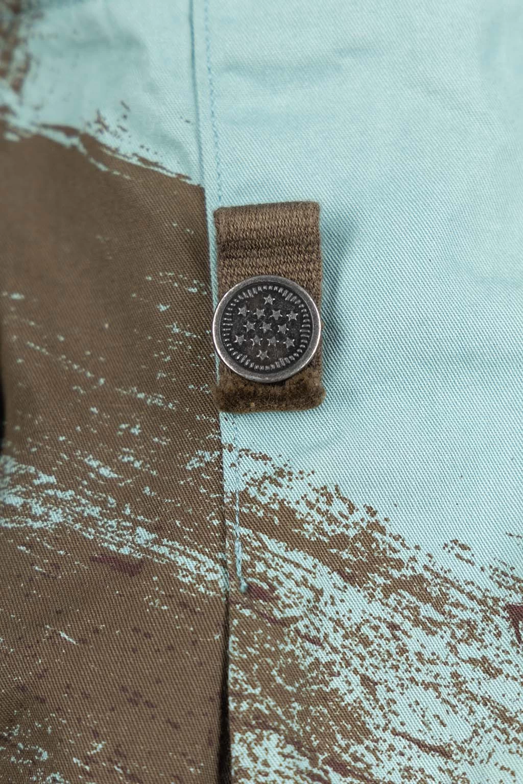 Combed Burberry BRUSH-CAMO JUMBO Cargo Pants - Turquoise - Image 6