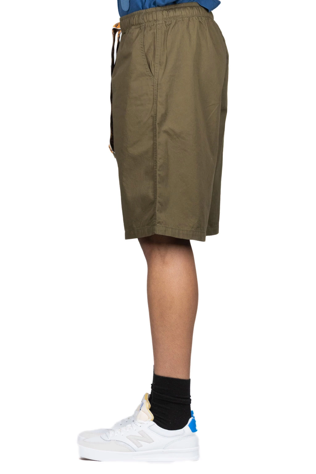 Combed Burberry Cotton EASY BEACH GO Shorts - Khaki - Image 3