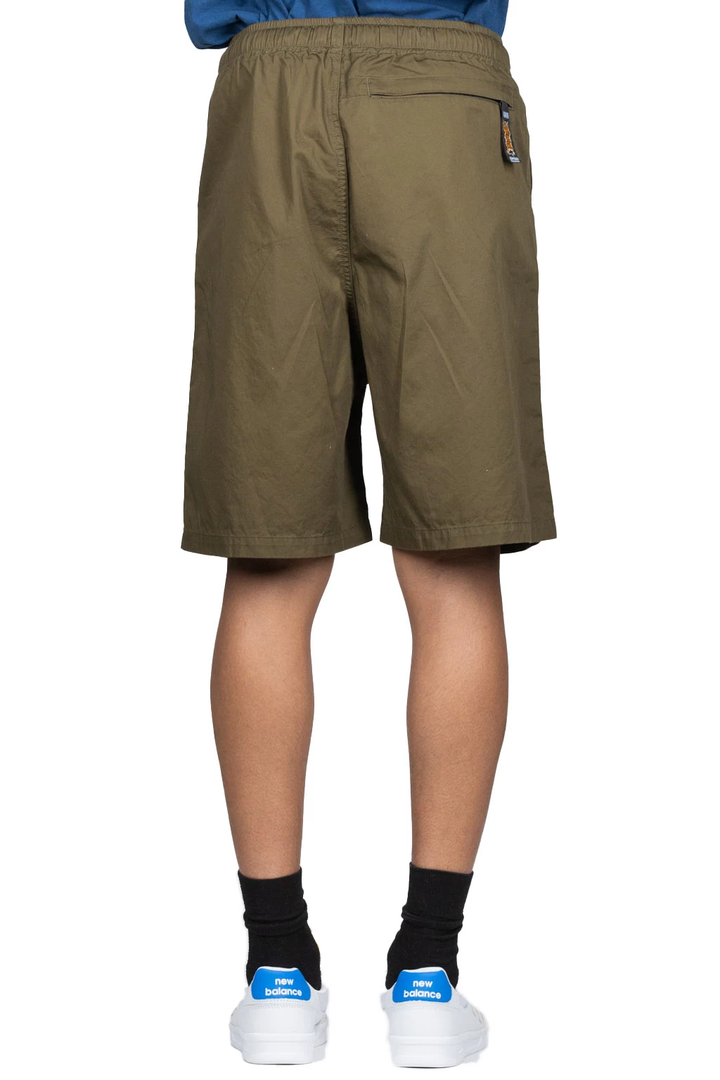 Combed Burberry Cotton EASY BEACH GO Shorts - Khaki - Image 4
