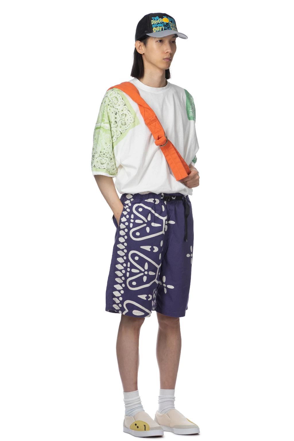 Combed Burberry Homongo Cross Easy Shorts - Navy - Image 9