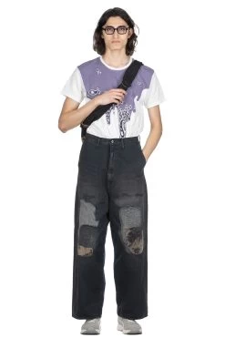 KATSURAGI PORT Baggy Pants - Champetre Remake