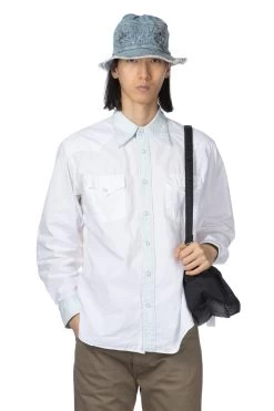 OX X Denim HUSKY Western Shirt - White