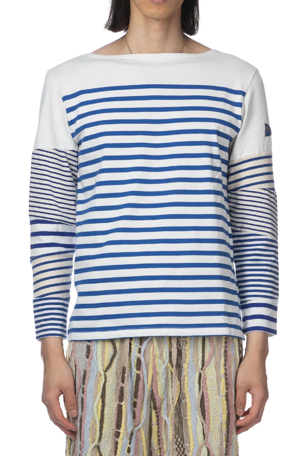 PANEL Stripe Jersey Hippie Sleeve T - Image 2