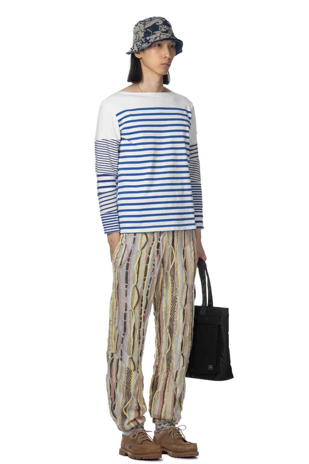 PANEL Stripe Jersey Hippie Sleeve T - Image 9