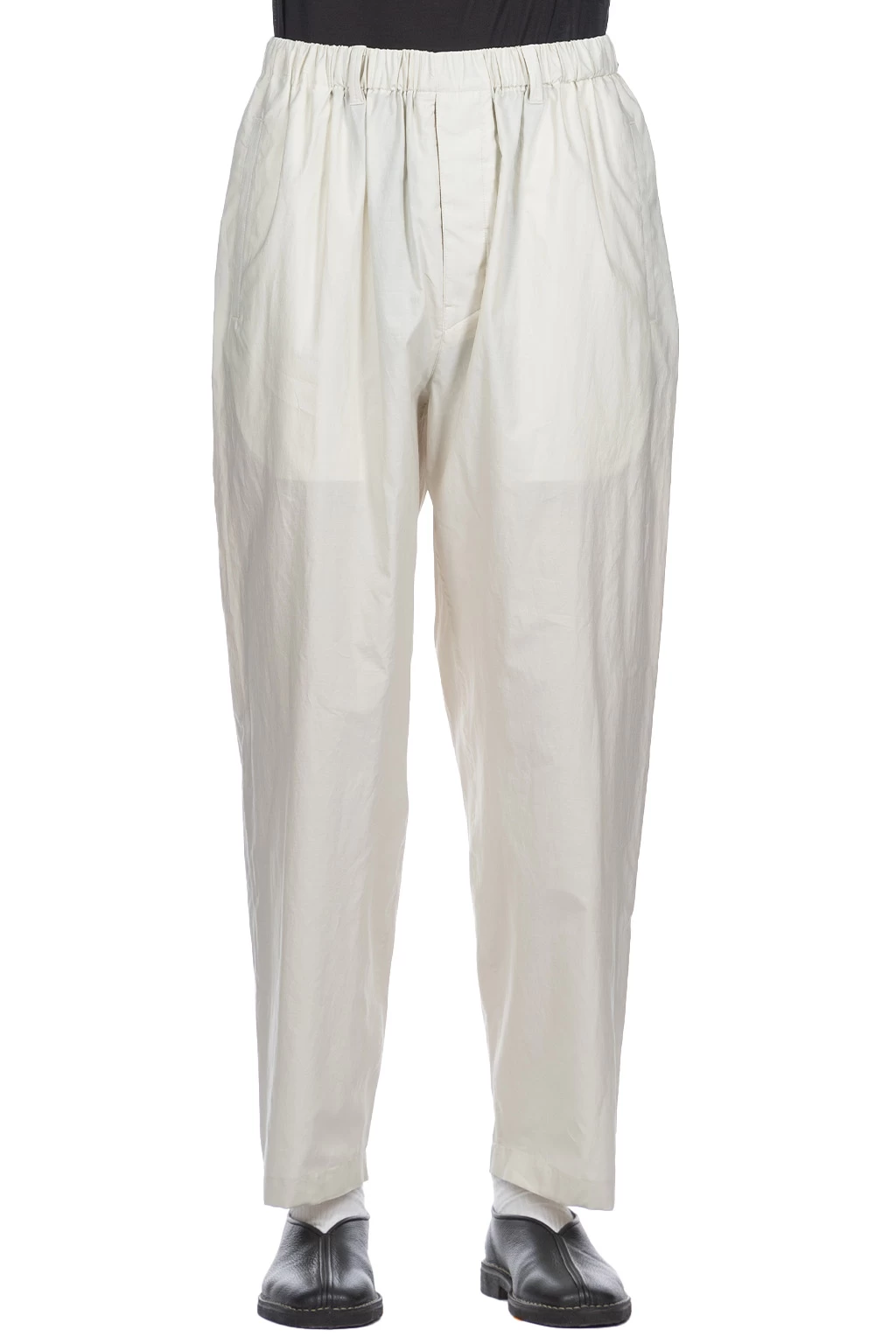 Lemaire Relaxed Pants - Pale Mastic - Image 2