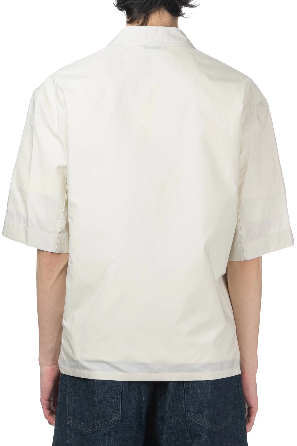 Lemaire SS Pyjama Shirt - Pale Mastic - Image 4