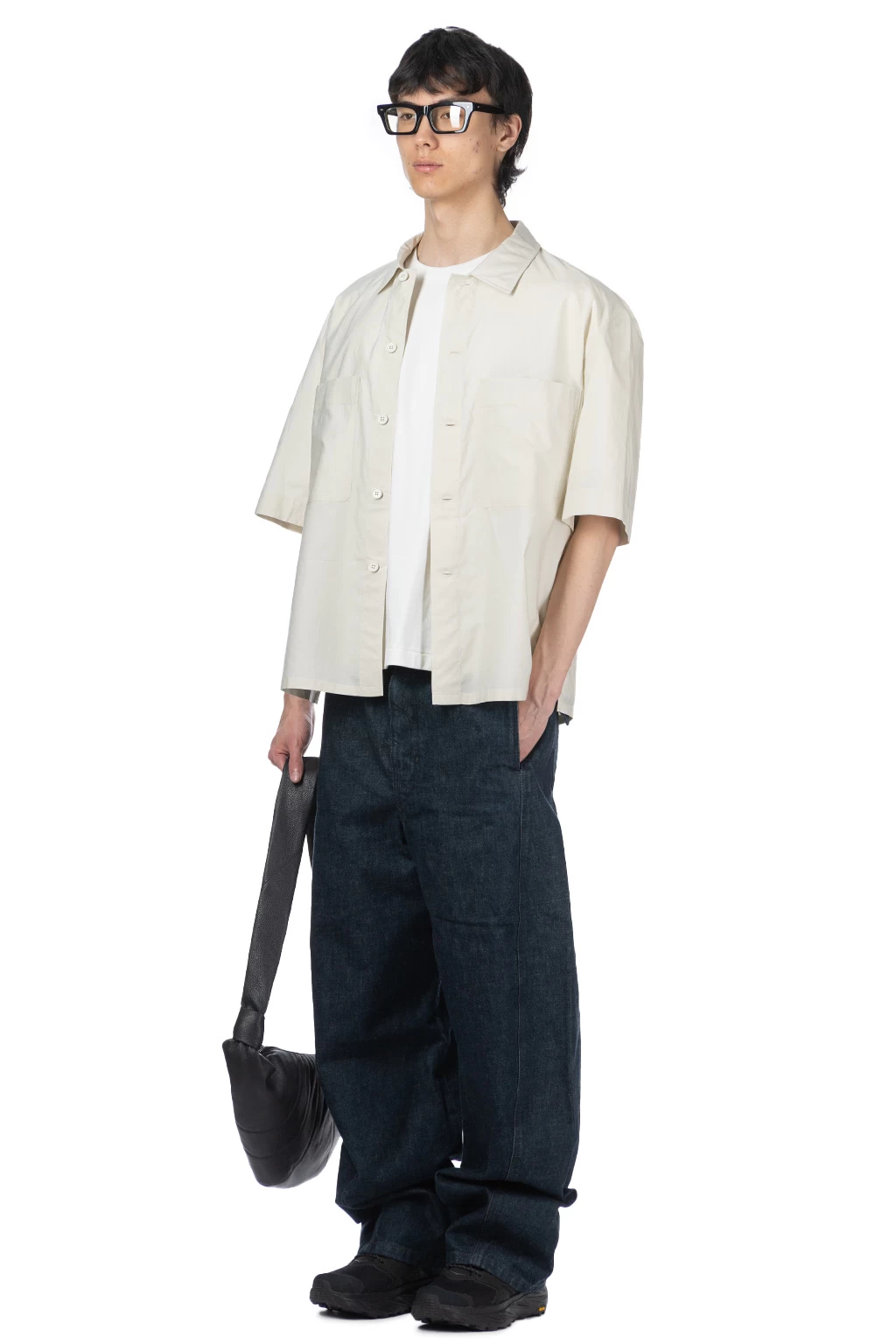 Lemaire SS Pyjama Shirt - Pale Mastic - Image 7
