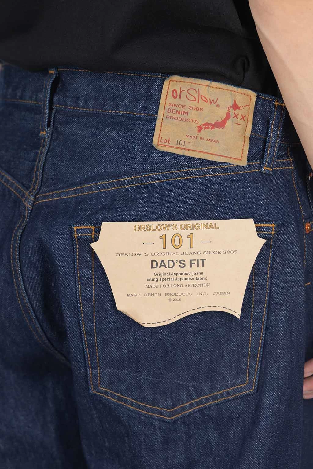 101 Dad's Fit Denim Pants - One Wash - Image 6