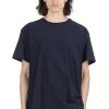 Round Hem Tall Tee - Navy