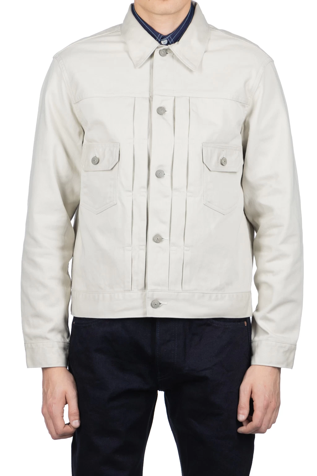 11oz Cotton Pique 1953 Jacket - Off White - Image 2