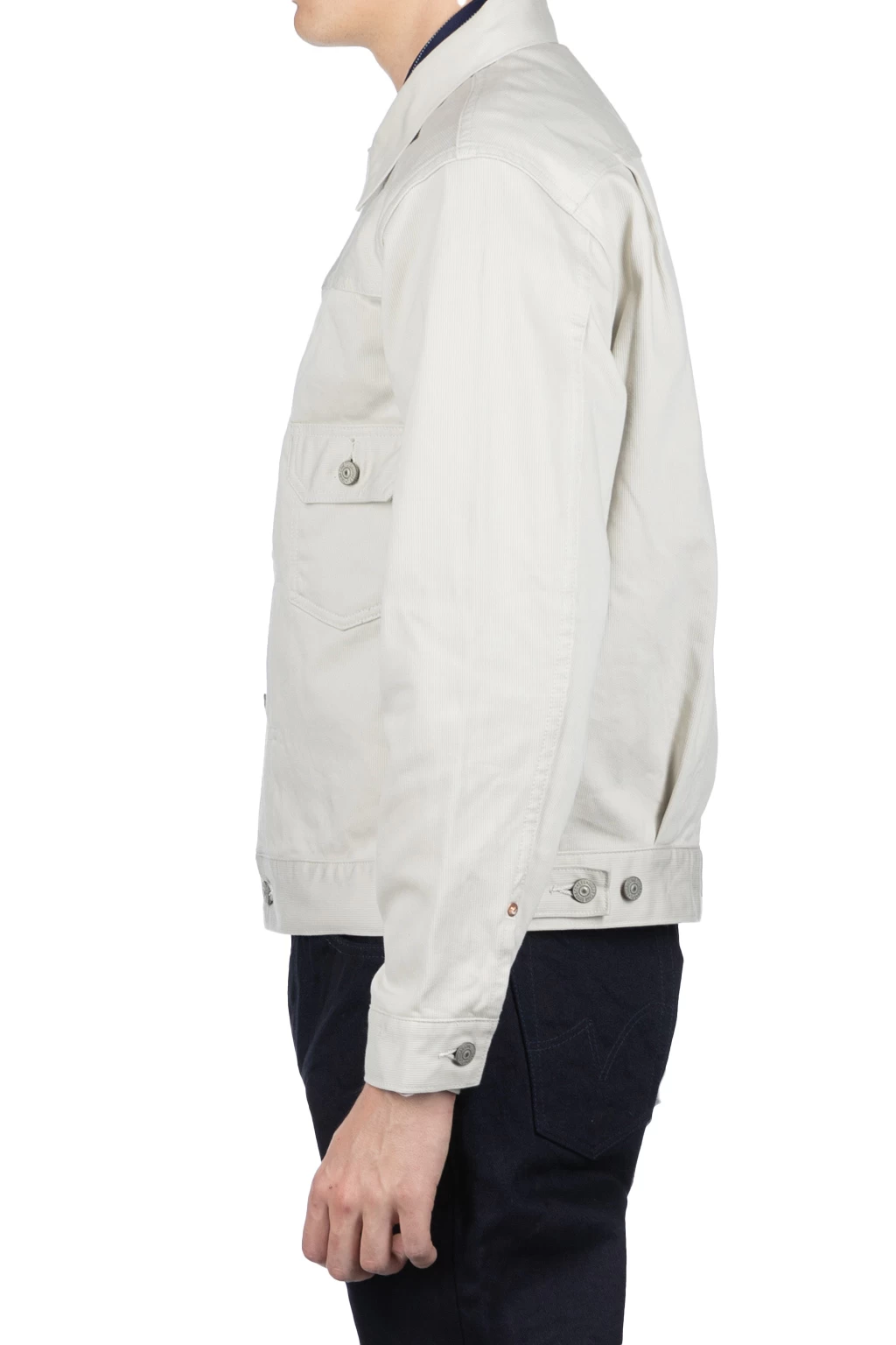 11oz Cotton Pique 1953 Jacket - Off White - Image 3