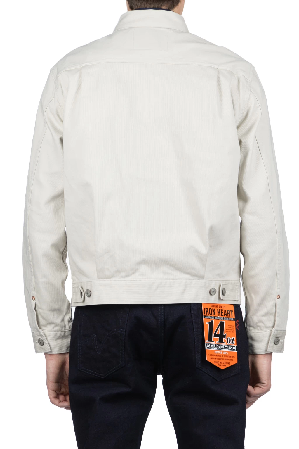 11oz Cotton Pique 1953 Jacket - Off White - Image 4