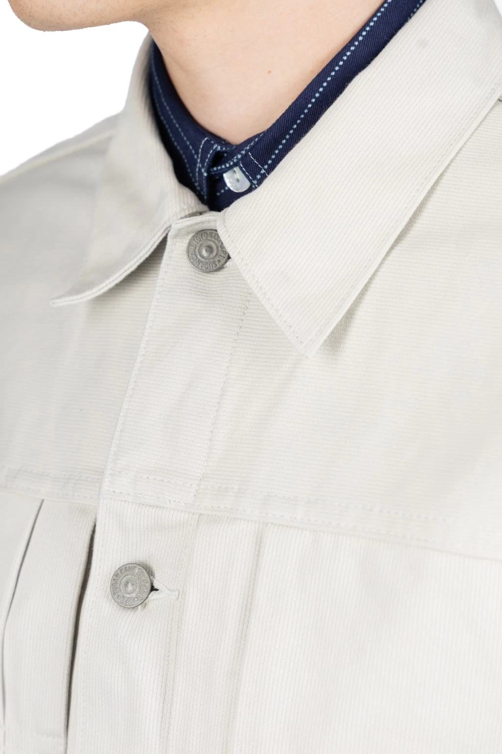 11oz Cotton Pique 1953 Jacket - Off White - Image 5