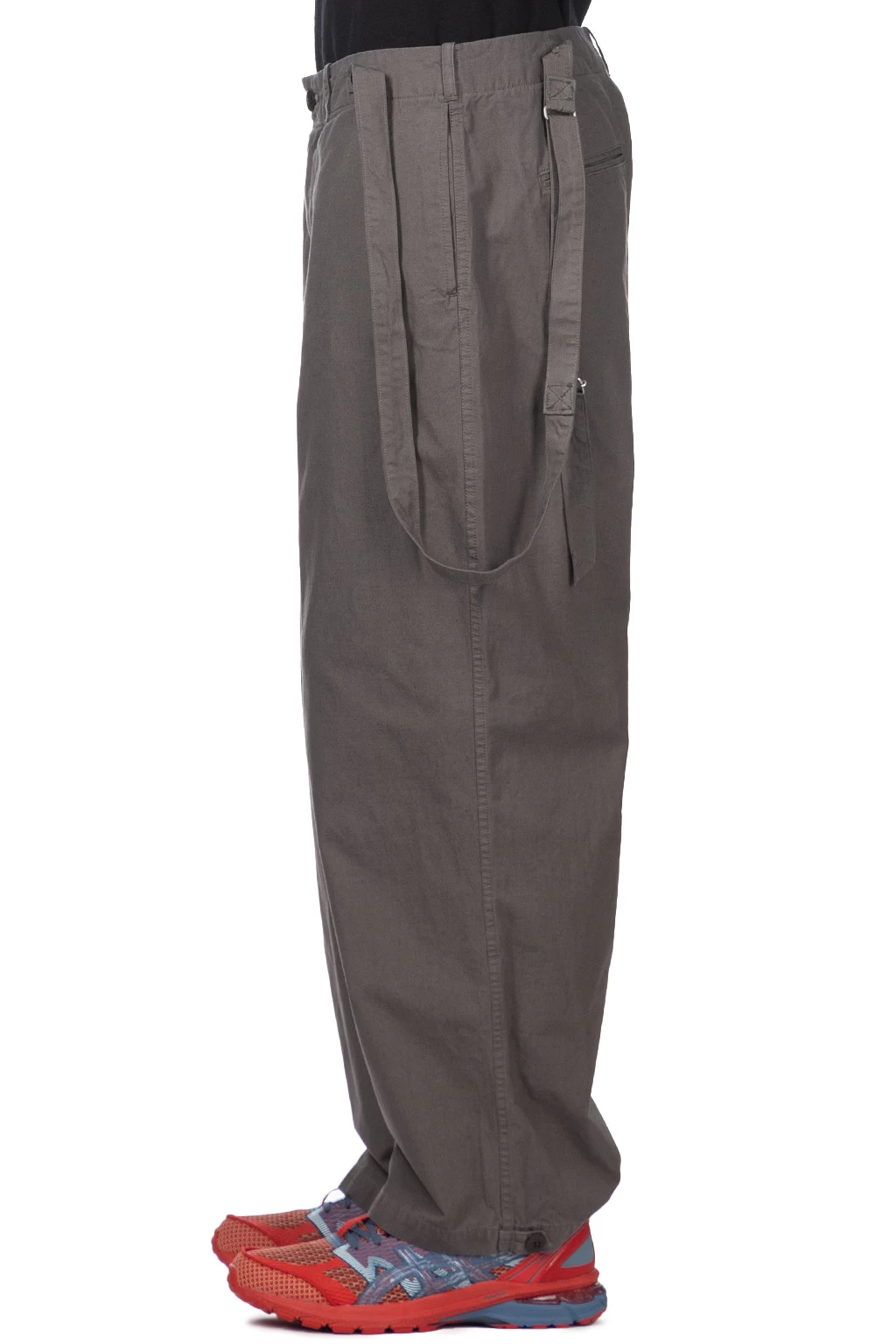Zimbabwe Suspender Cargo Pants - Grey - Image 3