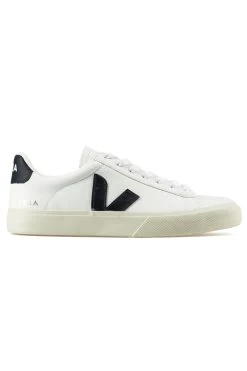 Veja Campo Chromefree Leather - Extra White X Black