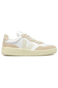 Veja V-90 Leather - Extra White Pierre
